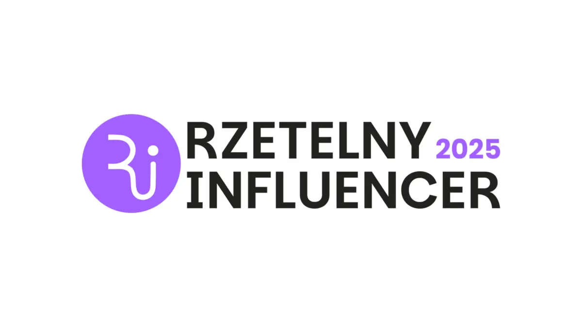 Logo plebiscytu Rzetelny Influencer 2025 organizowanego przez markę BANDI