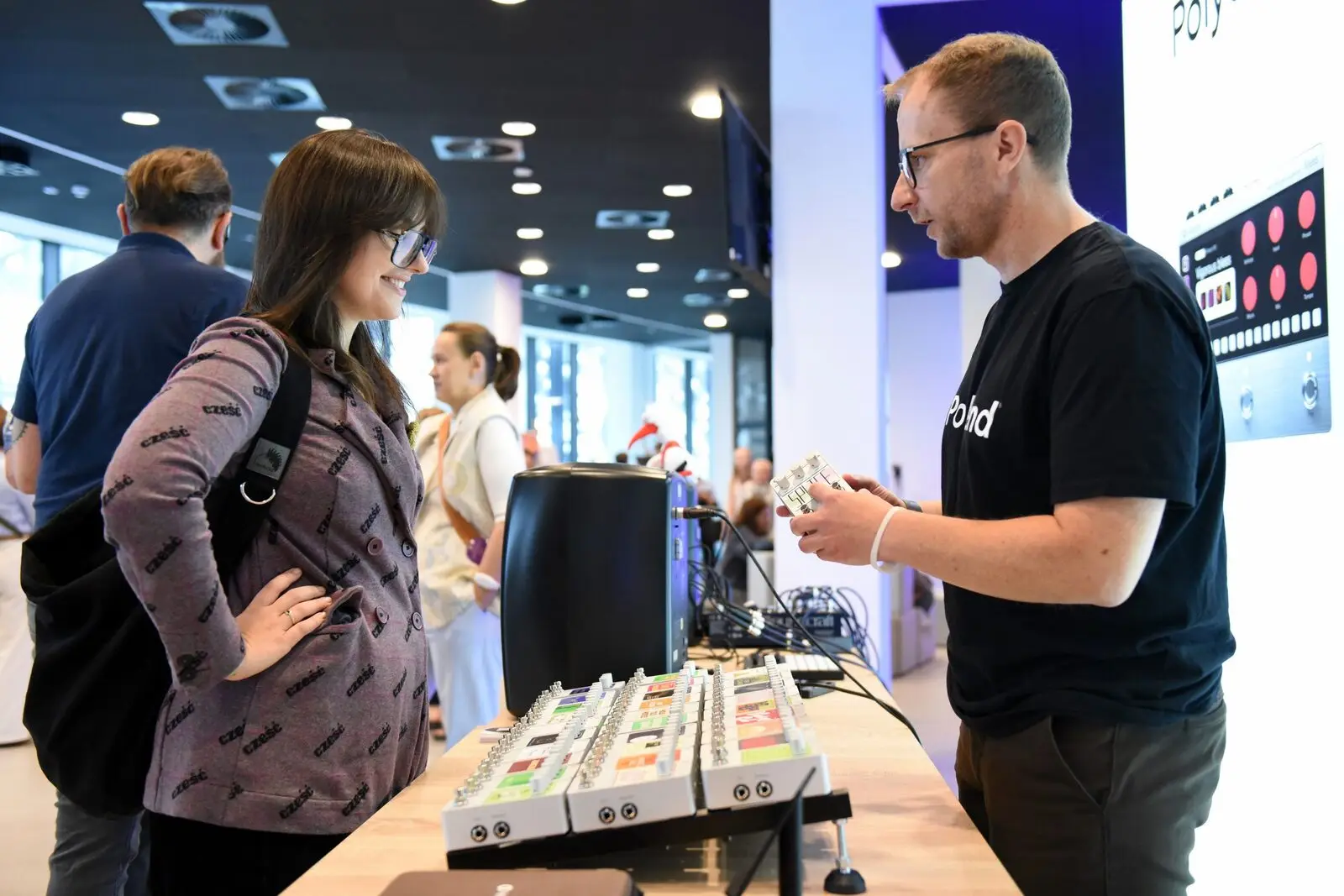 Prezentacja polskiego sprzętu muzycznego w Strefie Polskiej Myśli Technologicznej podczas #WaMaMarketing